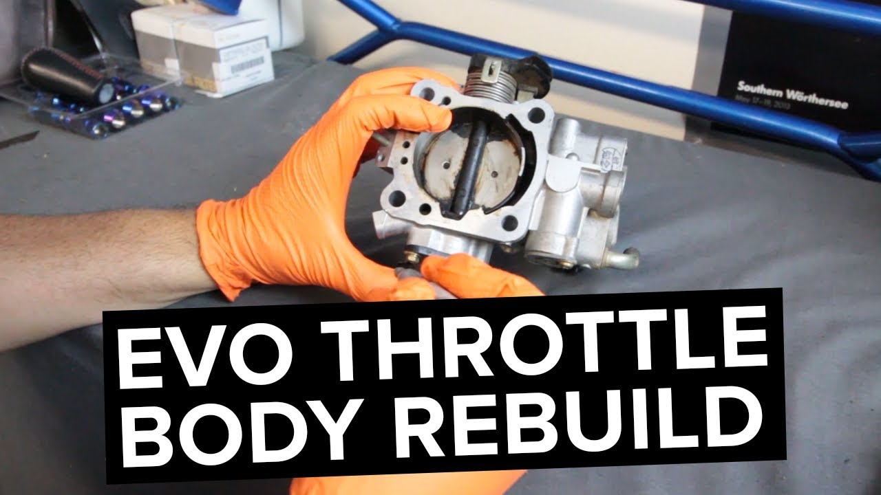 Rebuilding the Evo's throttle body (seals + more)