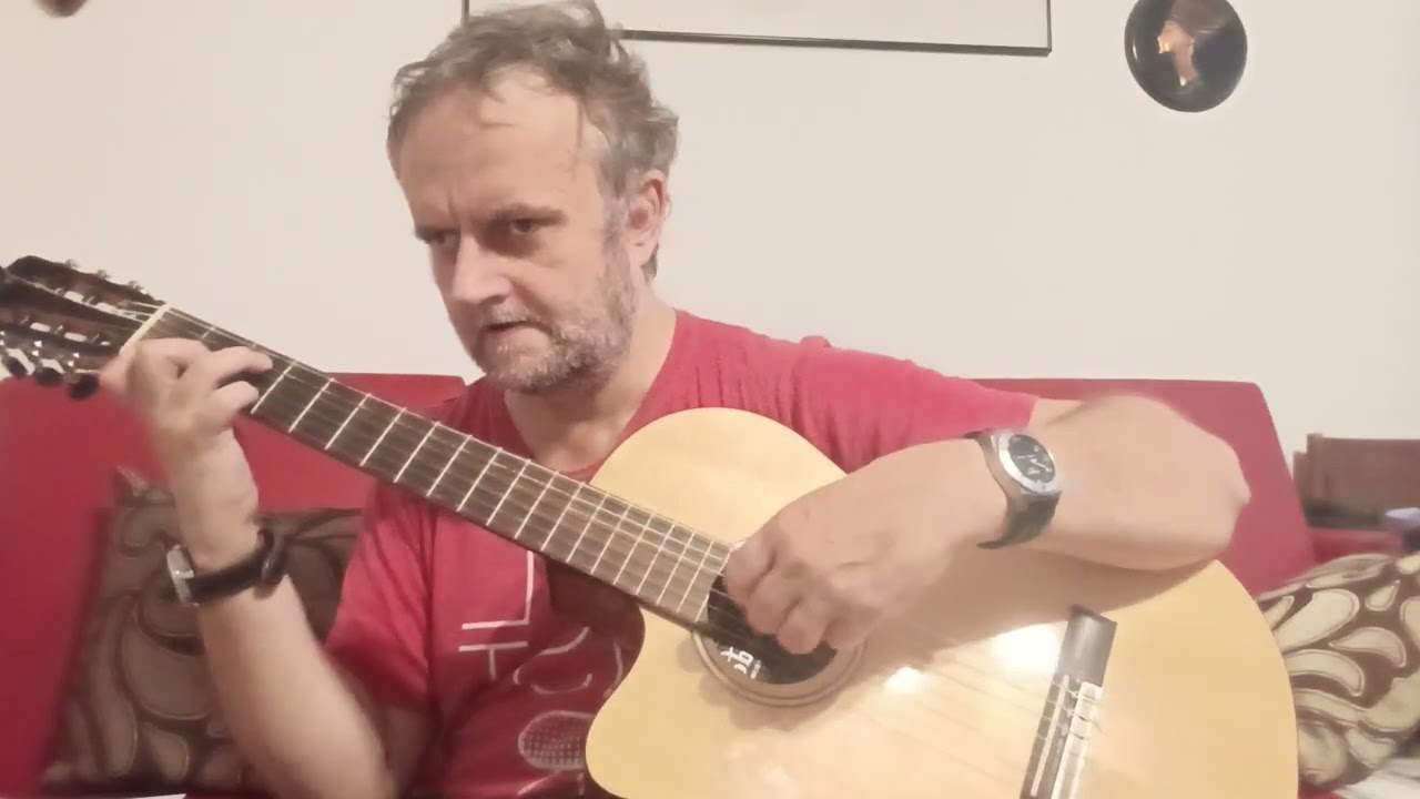 SUENO CON CABALLOS  -  CABALLOS EN LA PAMPA  -  Jose Luis Merlin  CLASSICAL GUITAR 