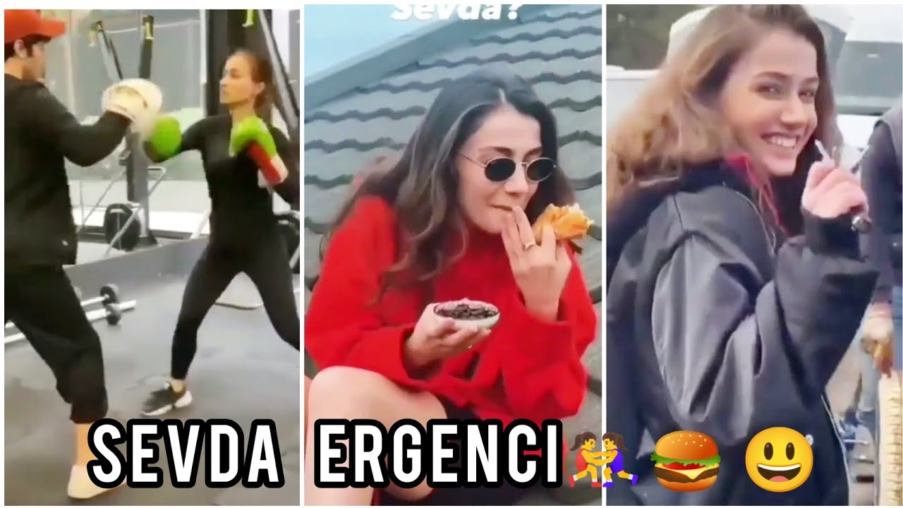 Sevda Ergenci in Cafe with Onur Tuna Photoshoot ll At Gym ll Real Life