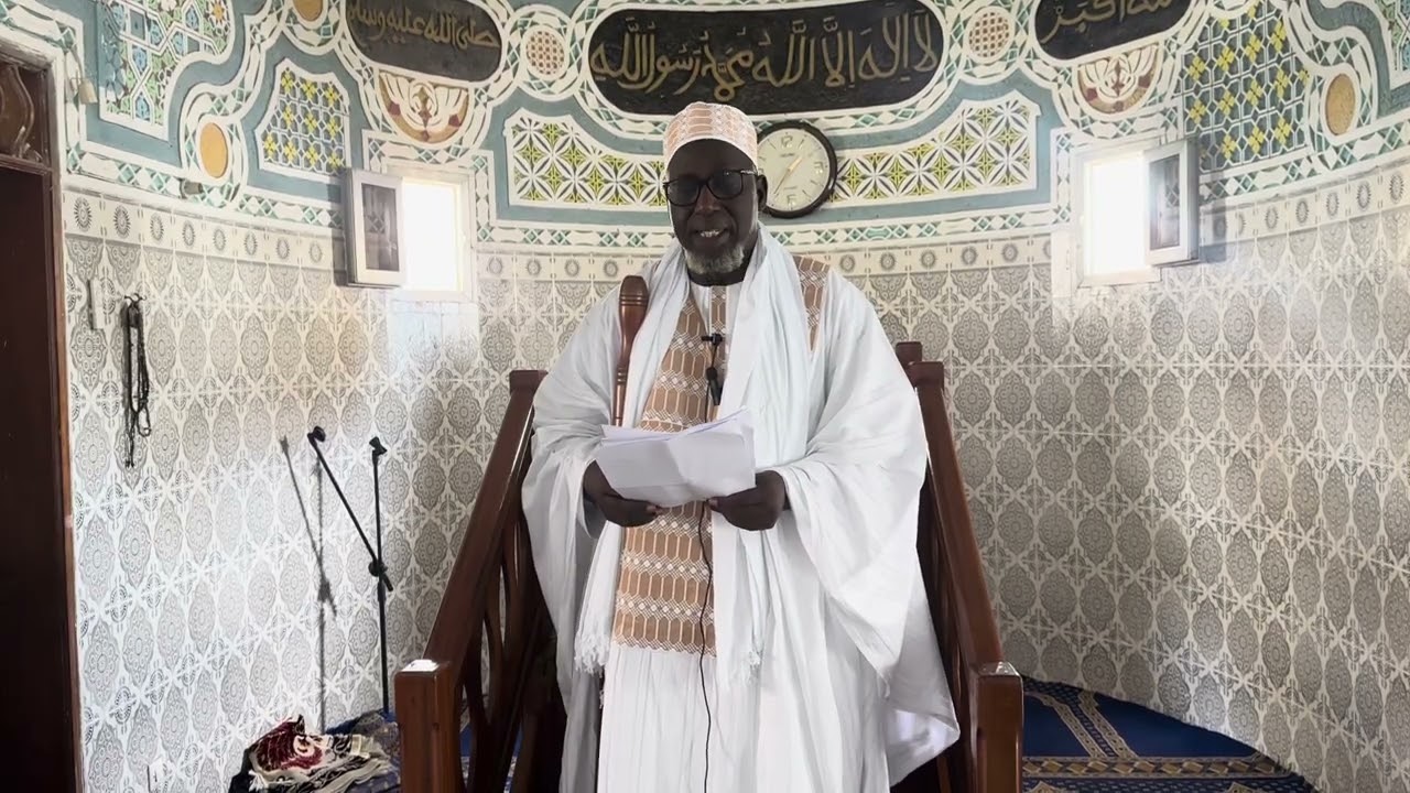 Khoutba Imam DRAMÉ du Vendredi 19 Septembre 2025 en arabe 