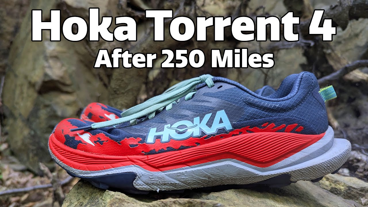 Обзор кроссовок Hoka Torrent 4 | Обновление после 250 миль | Лучшие кроссовки для трейлраннинга п...