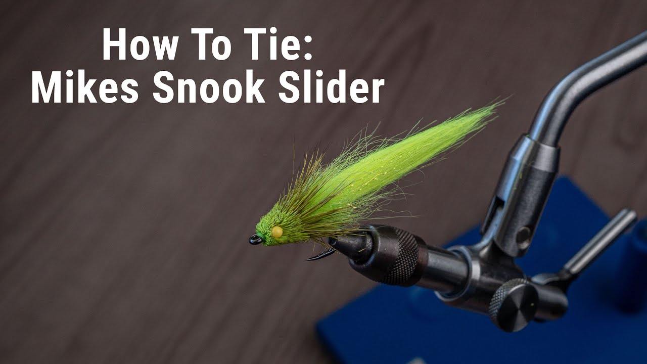 How To Tie: Pass's Snook Slider | A Go-To Backcountry Snook Fly