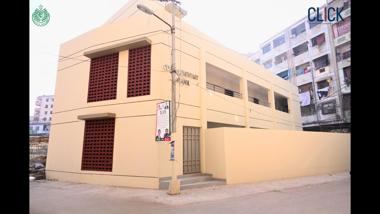 CDGK School Upgrade | Education Development in Karachi | CLICK Project