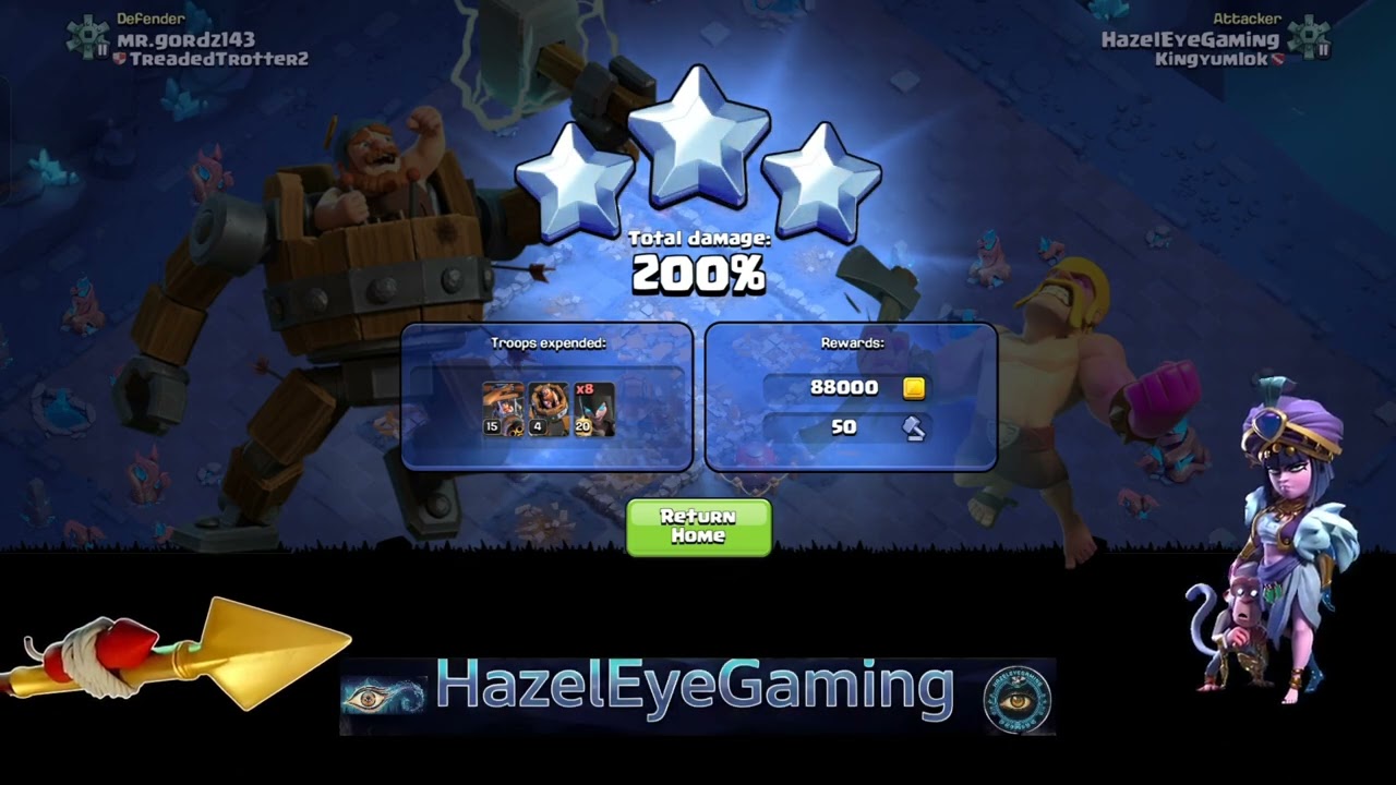 Clash of Clans Sandy Night Event Gameplay0074 #coc #clashofclans #shortsreels #games 