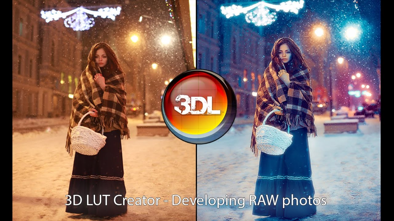 New way of Raw photo developing with 3D LUT Creator