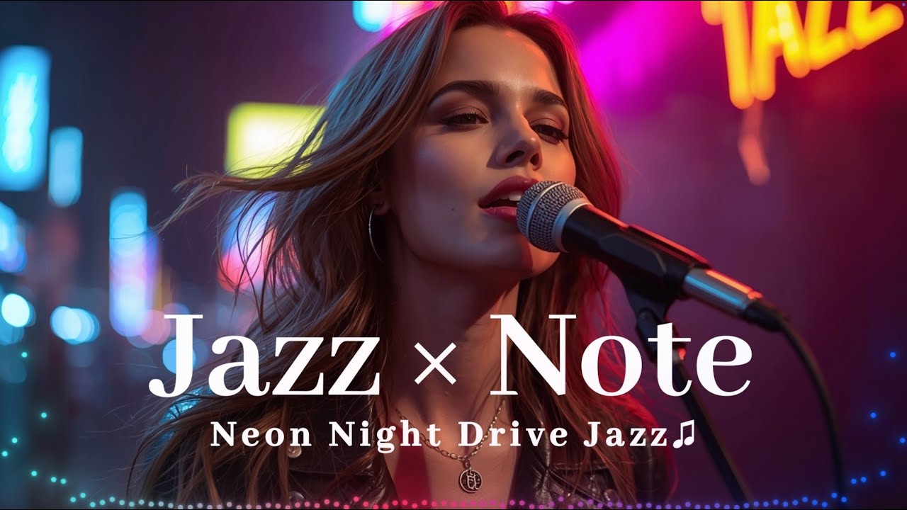 【Jazz Note】Neon Night Drive Jazz – Deep Groove Modal Jazz