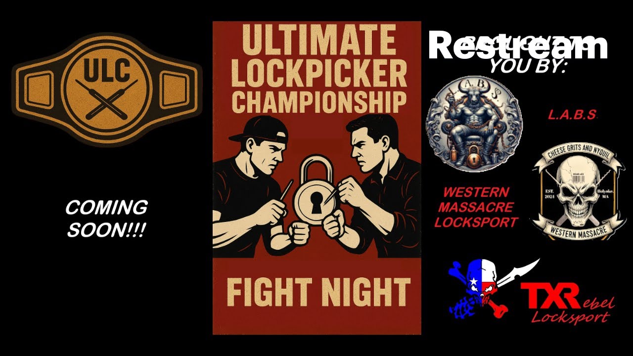 Ultimate Lockpicking Championship #ULC