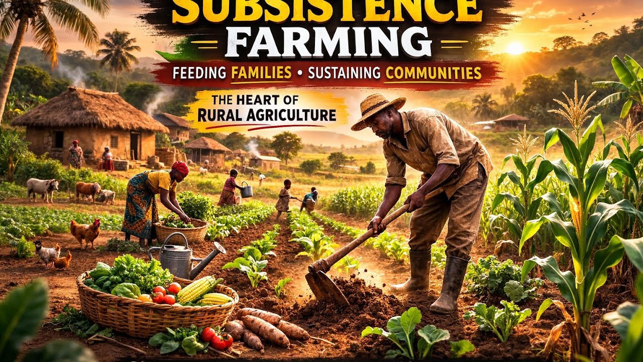 Full explanation of subsistence farming.