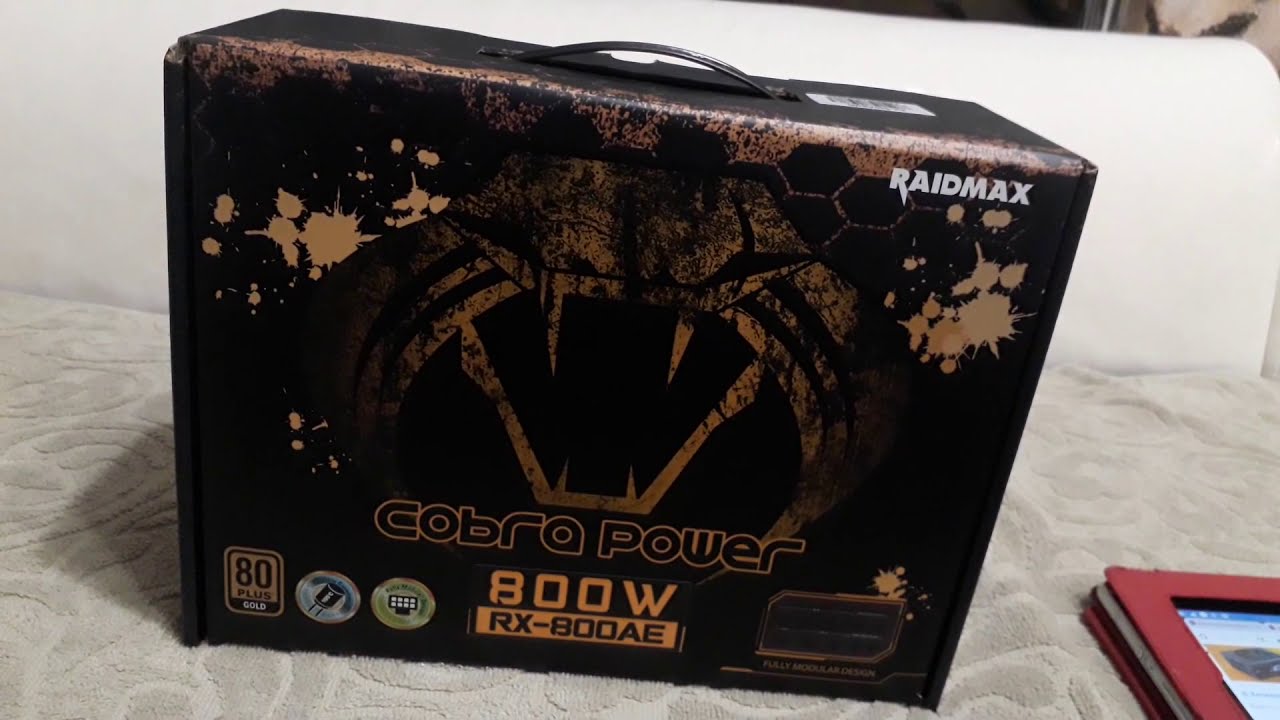 Блок питания Raidmax Cobra 800W ATX GOLD RET (RX-800AE-M)
