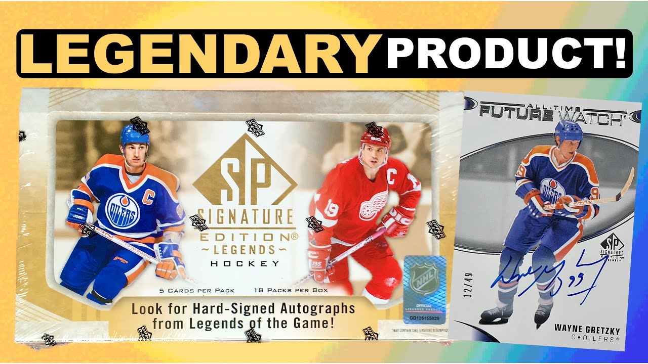 LEGEND FUTURE WATCH AUTOS! - 2020-21 SP Signature Edition Legends Hockey Hobby Box Break