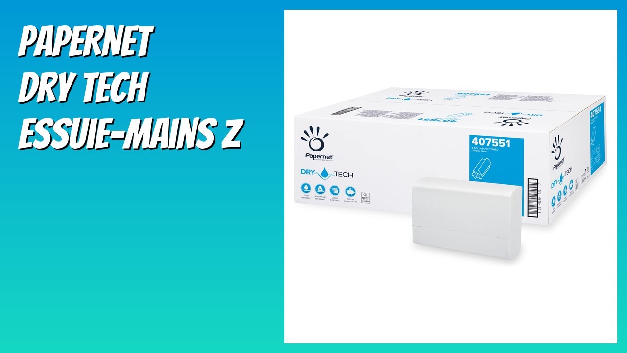 AVIS (2026) : PAPERNET Dry Tech Essuie-mains Z. DÉTAILS