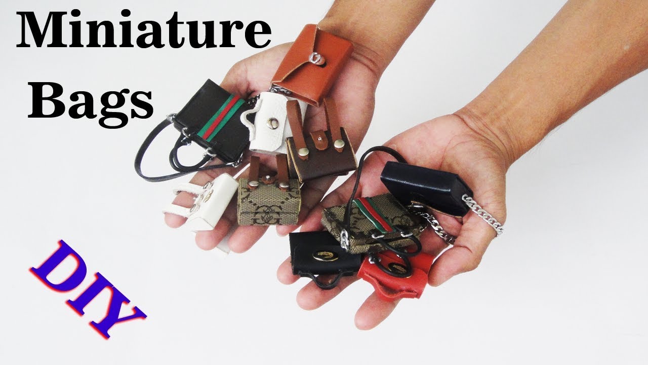 Doll bag | 4 Amazing DIY Miniature to do at home compilation crafts ideas