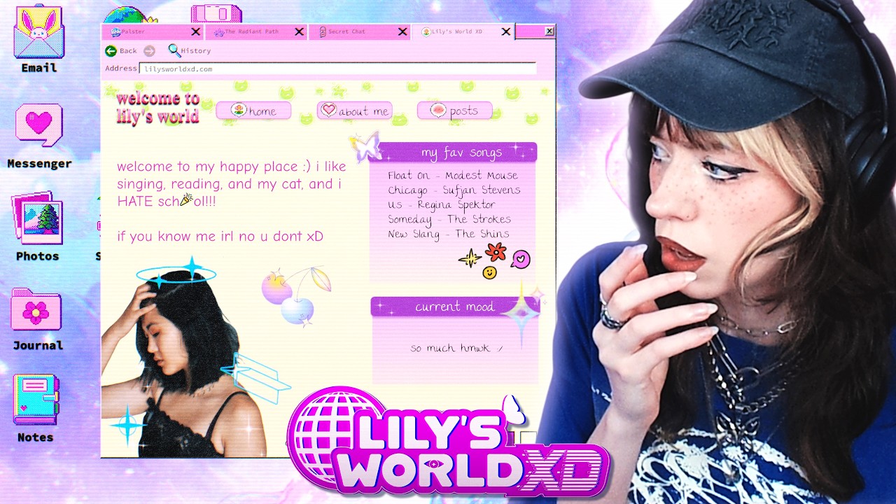 INVESTIGATING THE LAPTOP OF A MISSING GIRL | lily's world XD