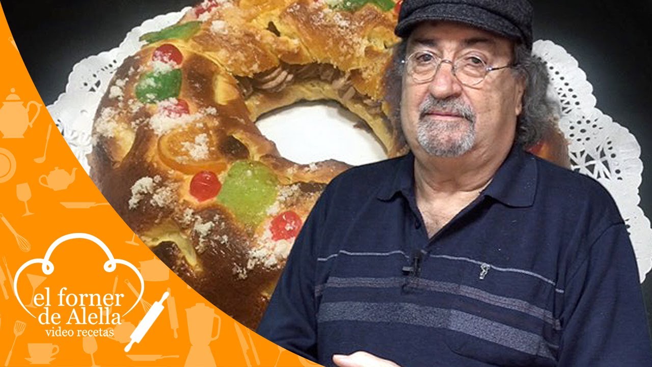 Roscón de reyes relleno de trufa