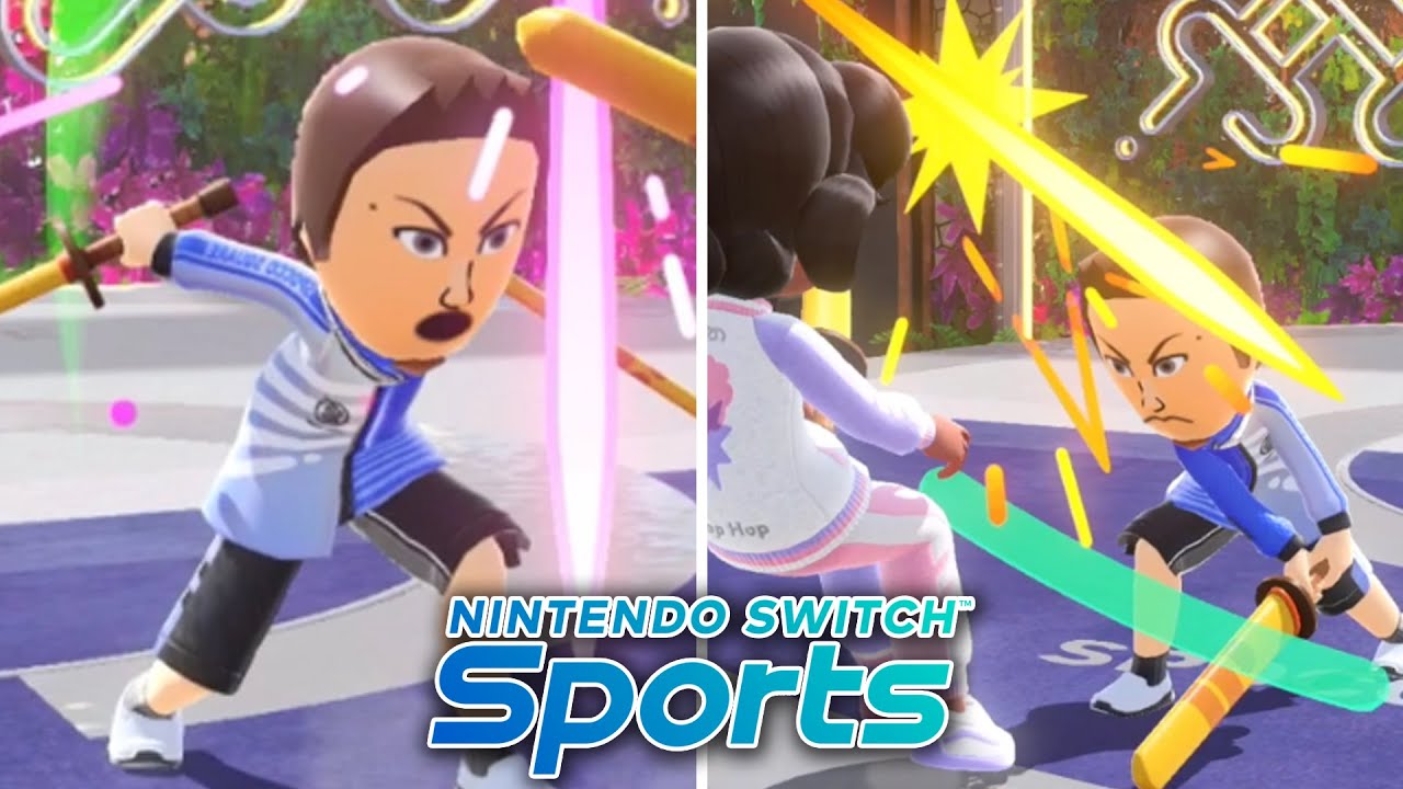 ⚔ FIRST LOOK AT CHAMBARA in Nintendo Switch Sports!