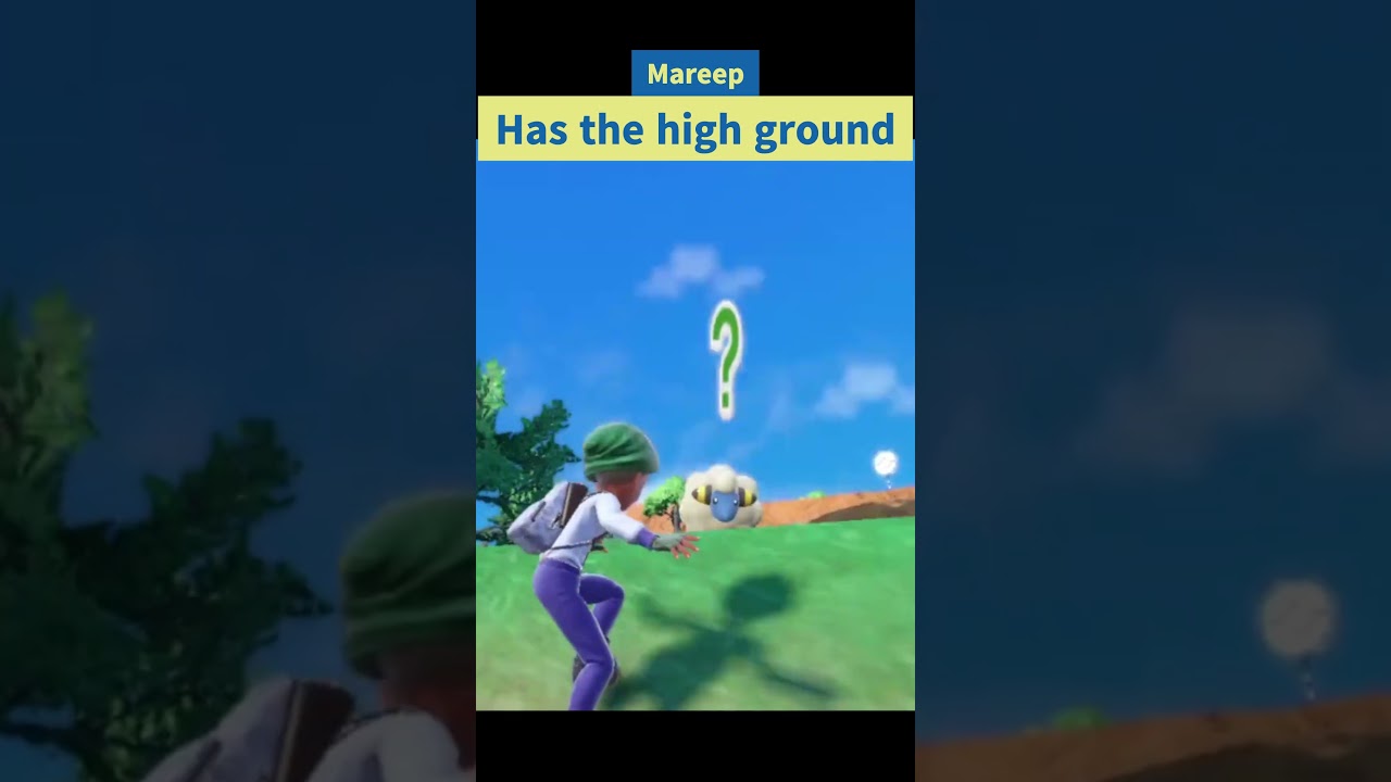 Mareep has the high ground   #pokemon #gaming  #memes #funny #nintendo #games #fyp #starwars
