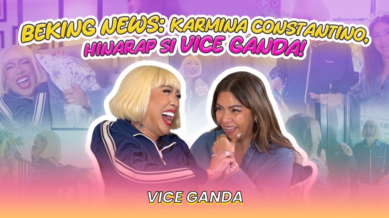 Beking News: Karmina Constantino, hinarap si Vice Ganda