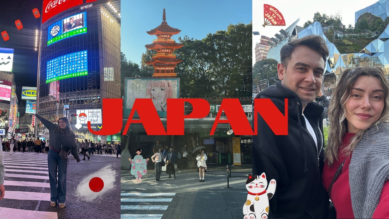 JAPONYA VLOG!🇯🇵Shinjuku,Harajuku,Shibuya gezmediğimiz yer kalmadı!🎎