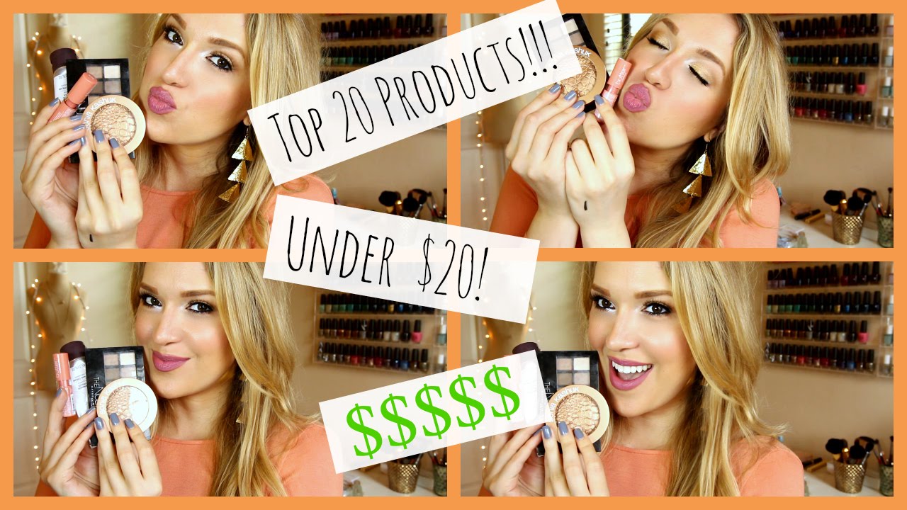 Top 20 Under $20! High End + Drugstore ♡ | MissJenFABULOUS