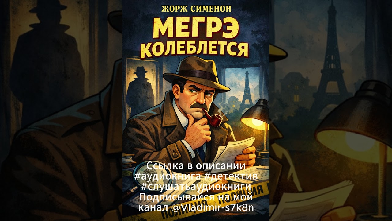 Жорж Сименон  Мегрэ колеблется     #детектив #аудиокнига #cлушатьаудиокнигу