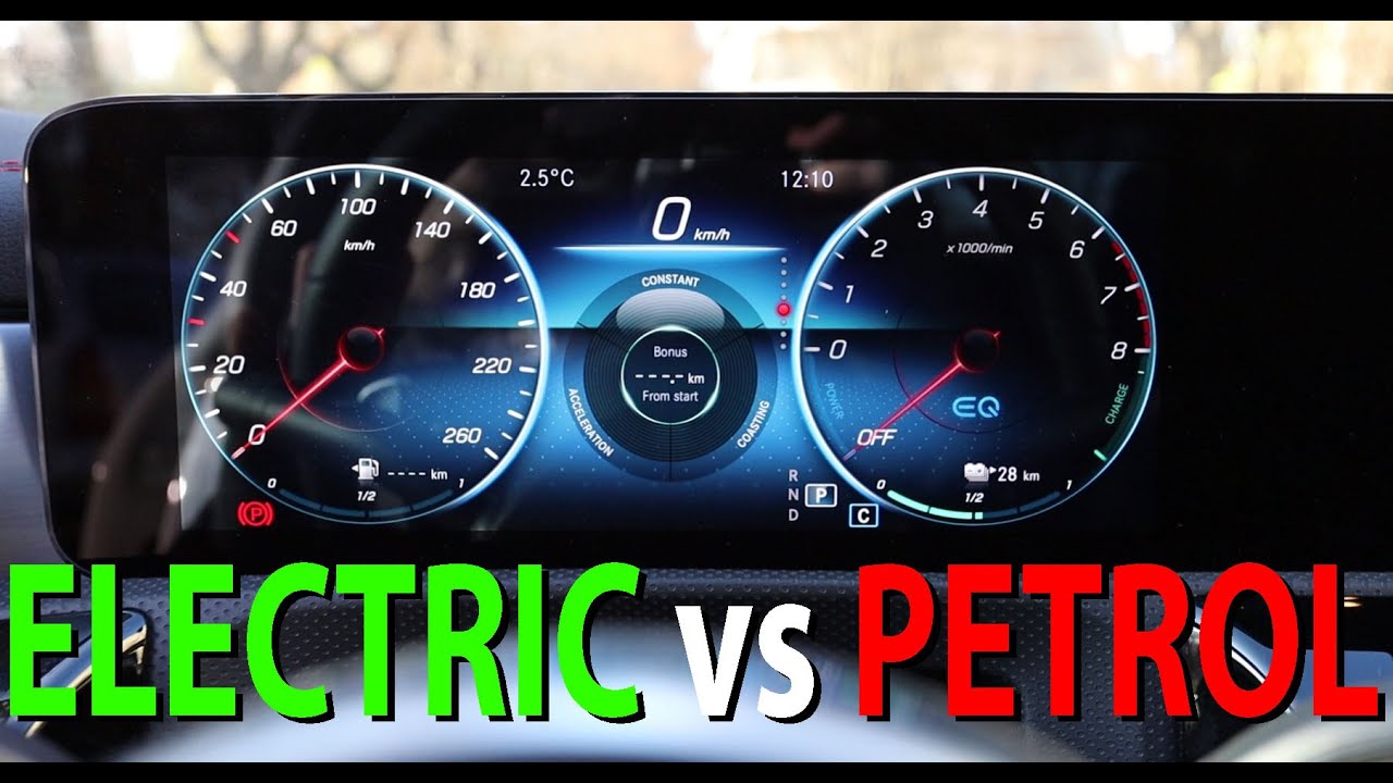 Mercedes CLA 250e Plug-In Hybrid acceleration in all ELECTRIC & SPORT mode