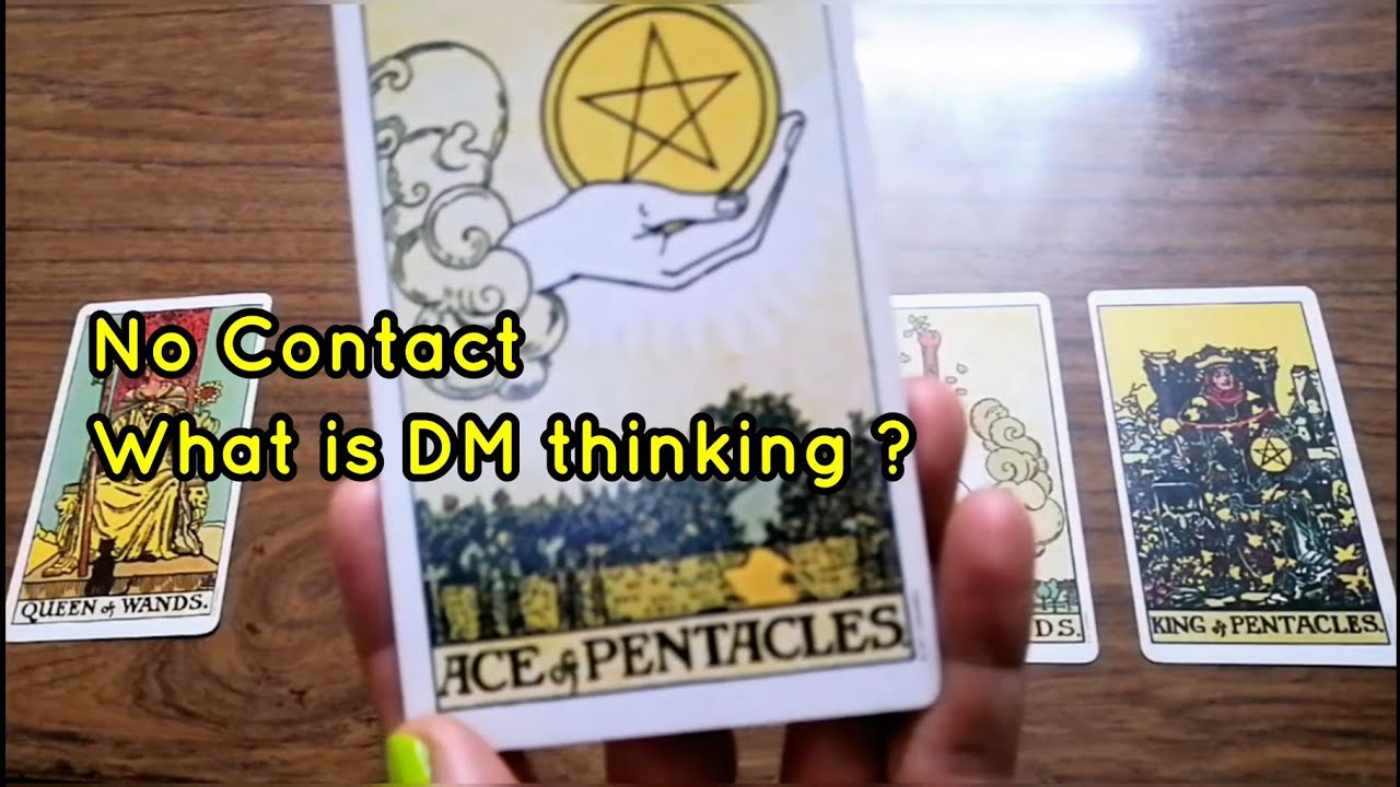 No Contact - What is the Divine Masculine thinking about the Divine Feminine Tarot Card Reading