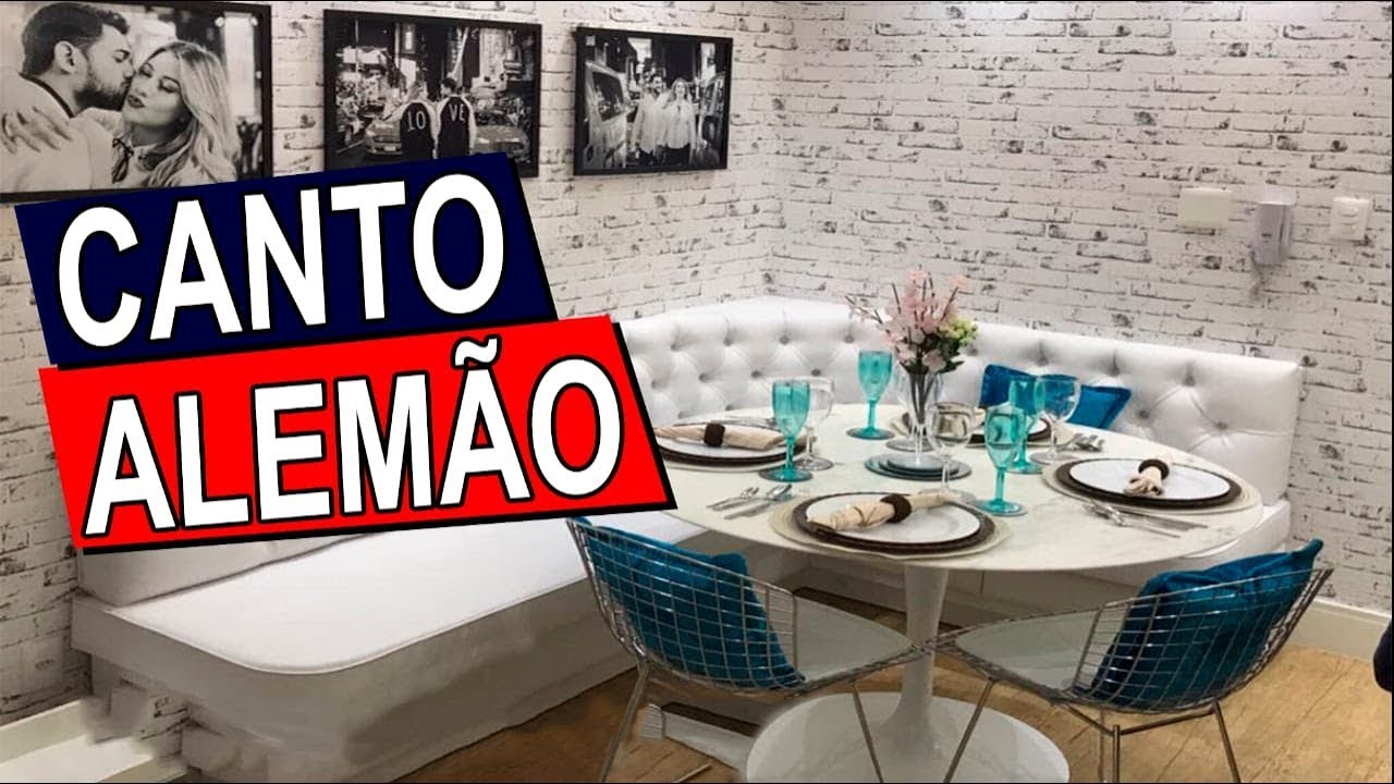 40 FORMAS DE MONTAR UM CANTO ALEMÃO