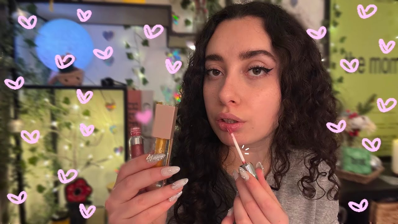 ASMR - BRUITS DE BOUCHE, GLOSS ET CHUCHOTEMENT 💤