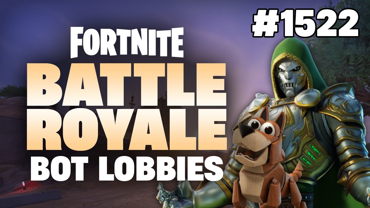 MK-SEVEN POWER HOUR (Day 1, Ep 2) - Fortnite BR: Bot Lobbies #1522