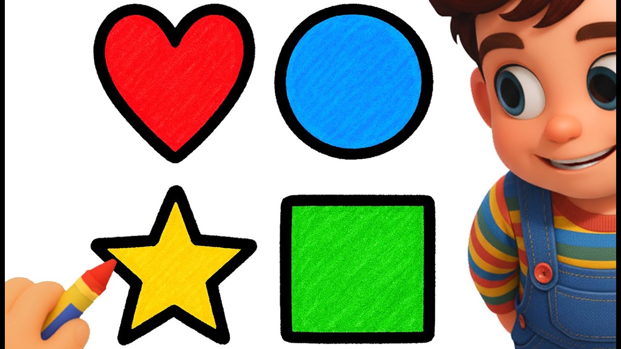 The BEST Way to Learn Shapes and Colors for Kids