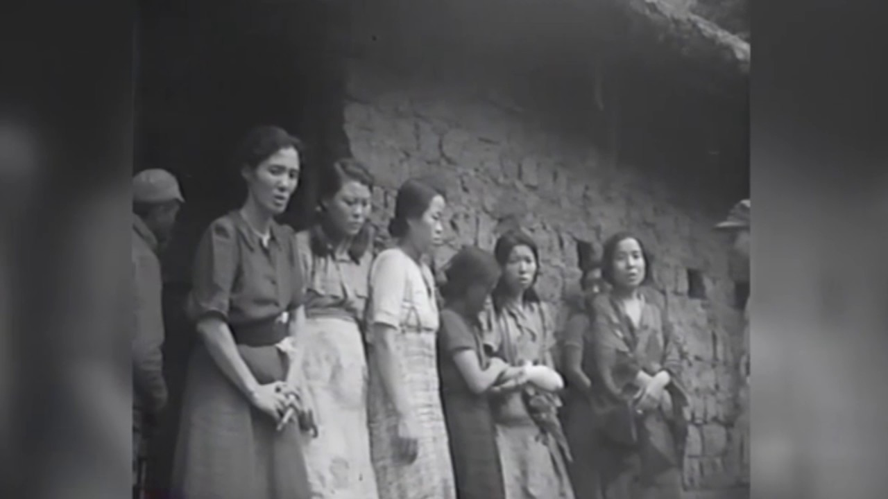 Researchers claim this is the first video showing Korean ‘comfort women’
