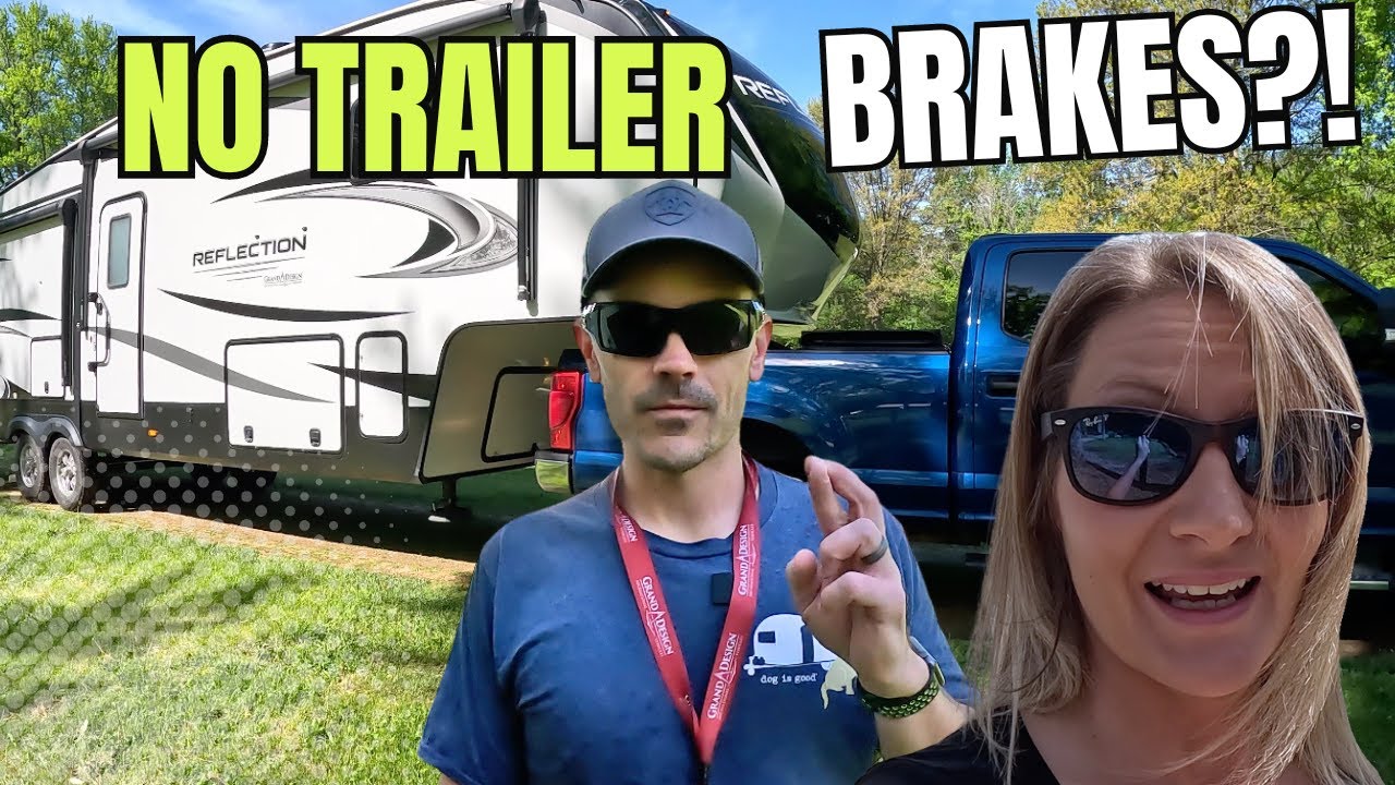 Trailer Brake Issues!  And The Fix!  Full Time RV!