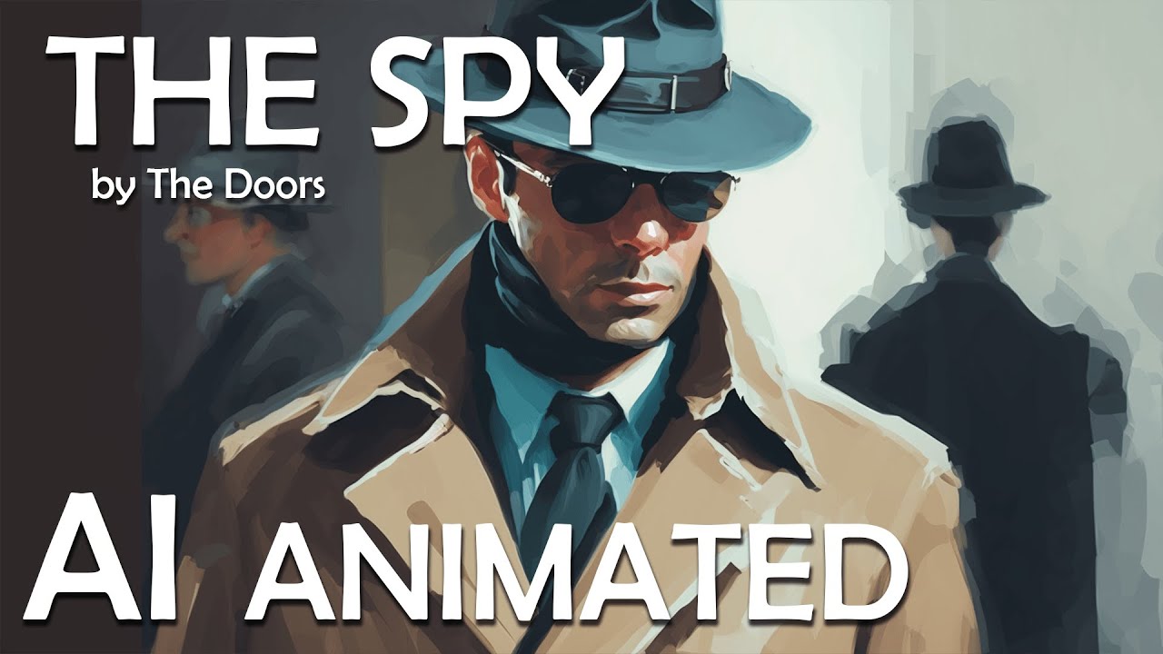 The Spy by The Doors - AI animated clip