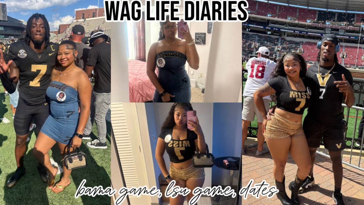 WAG LIFE DIARIES: bama game, lsu game, dates