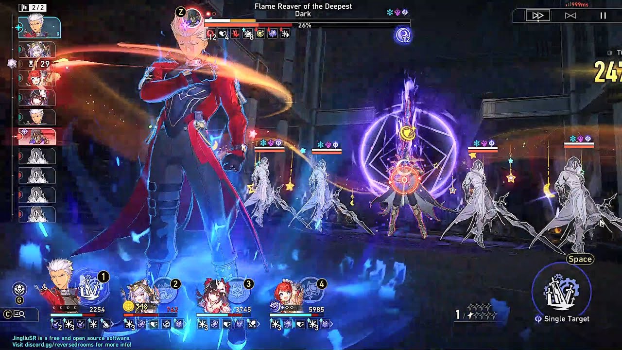 INSANE BUFF V3 Archer Mono Quantum 0-cycle Flame Reaver 4 cost ft Cipher Sparkle Tribbie | HSR 3.4
