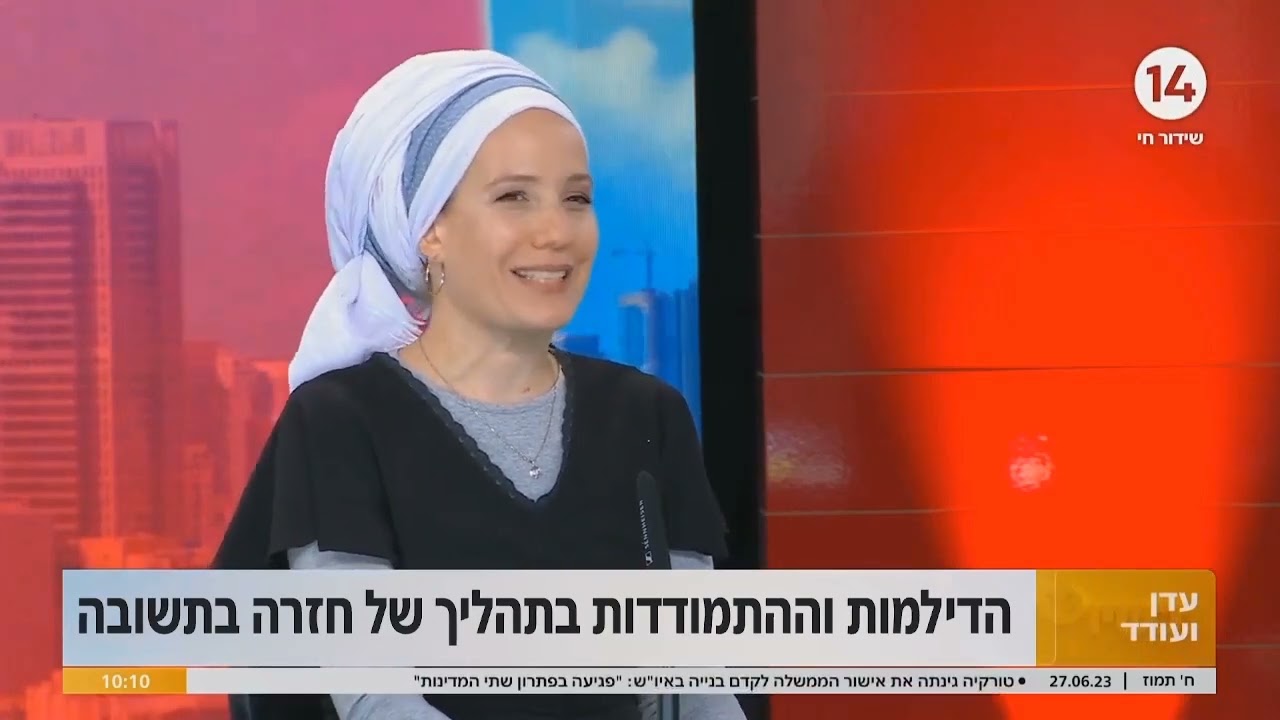 ראיון בערוץ 14 אצל עדן ועודד מנשה