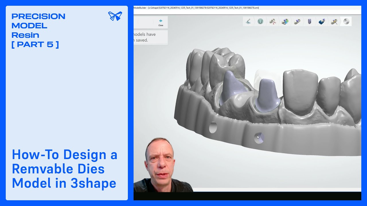How-To Design a Removable Dies Model in 3shape© | Precision Model Resin [Part 5]