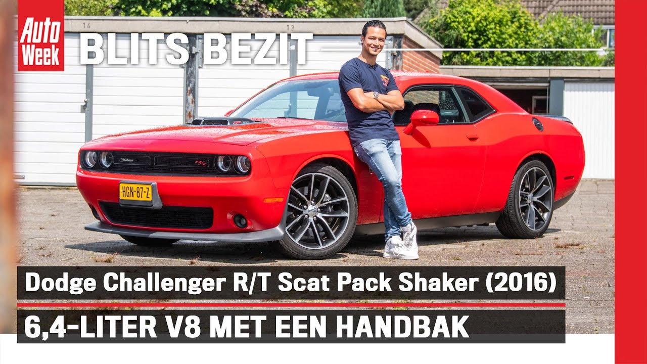 Bob nam deze zeldzame Dodge Challenger met dikke V8 mee uit Amerika