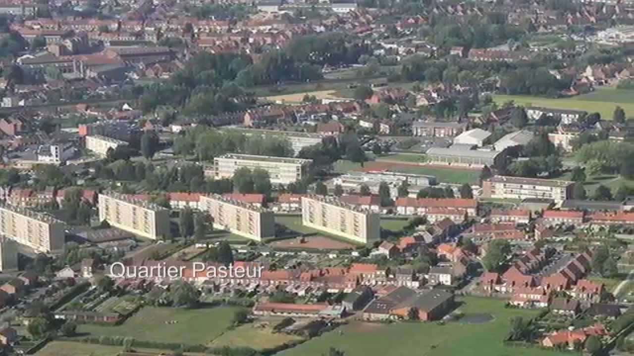Hazebrouck vu du ciel