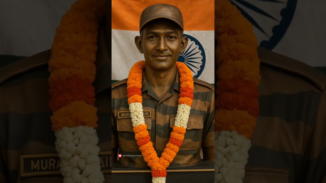 Operation Sindoor Hero: Murali Naik's🇮🇳 AI tribute Statue|Murali Naik statue