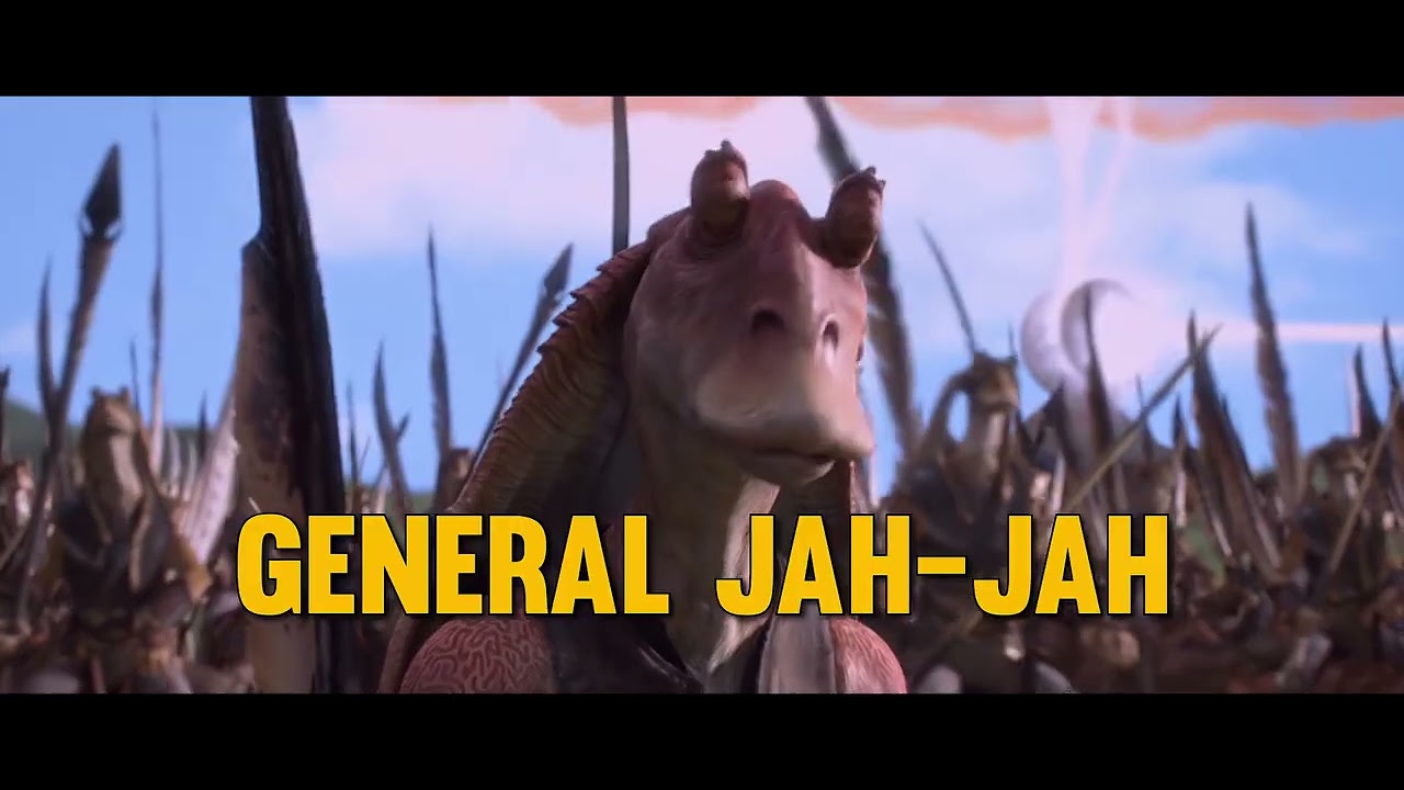 Battle of Naboo but it's General Jah-Jah