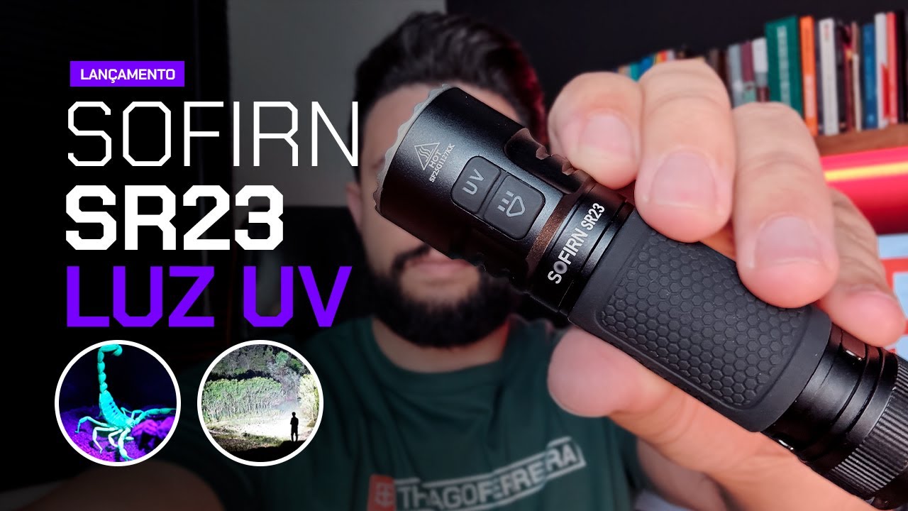 Sofirn SR23 – A lanterna mais VERSÁTIL - 3300 lúmens