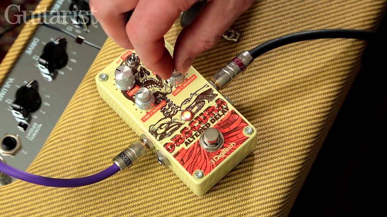 Digitech Obscura Altered Delay Pedal Demo &ndash; Issue 397