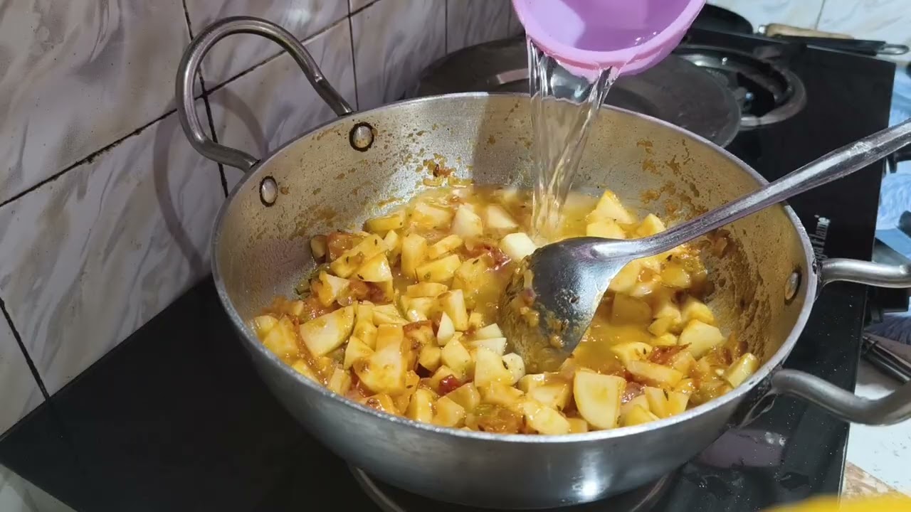 Aloo tamatar ki rsedar recipe #cooking #recipe 