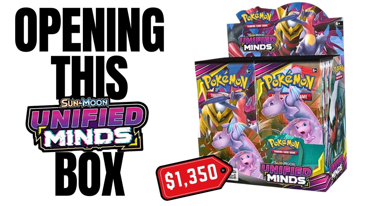 Opening a $1,350 Pokemon Unified Minds Booster Box!