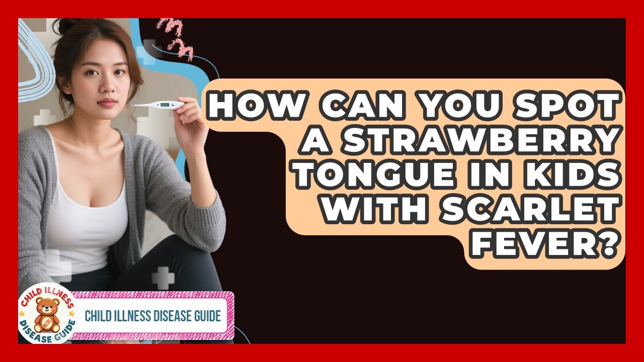 How Can You Spot A Strawberry Tongue In Kids With Scarlet Fever? - Child Illness Disease Guide