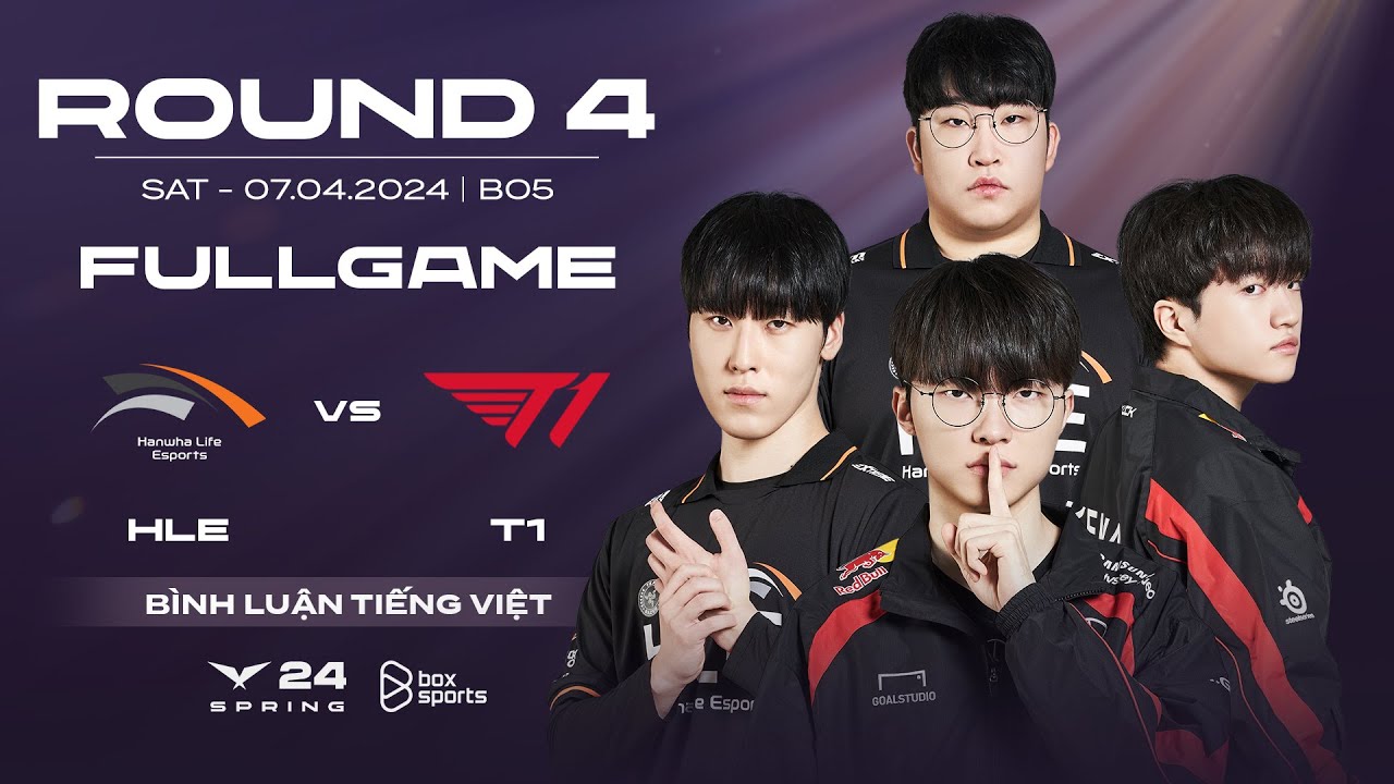 HLE vs T1 | Full Game 1, 2, 3, 4 | Lower Bracket Finals | LCK Mùa Xuân 2024