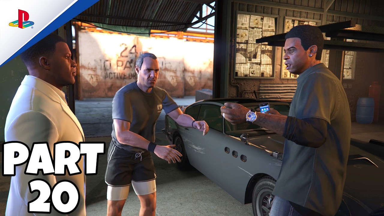 GTA 5 (Grand Theft Auto 5) PS5 Gameplay Walkthrough Part 20