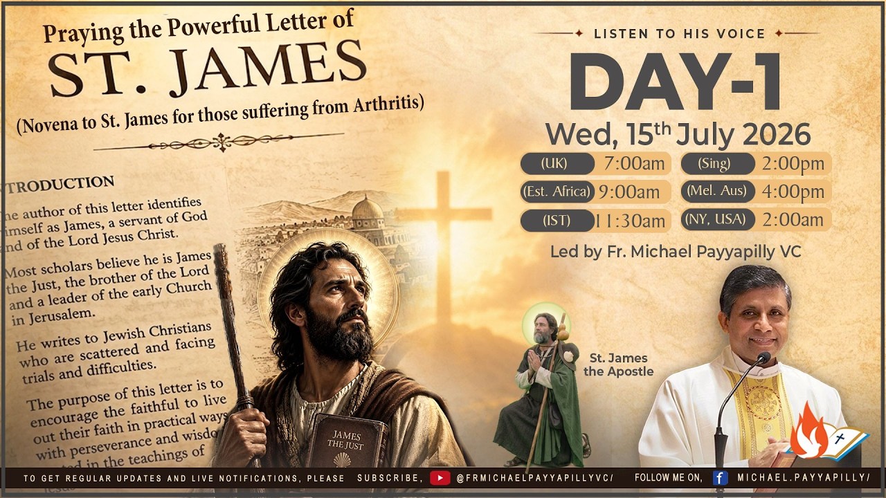 Listen to His Voice - Praying with St. James - Day 1