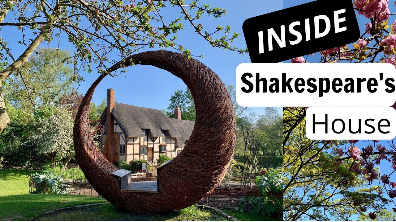 INSIDE SHAKESPEARE'S HOUSE & ANNE HATHAWAY'S COTTAGE | Stratford Upon Avon, England (4K)